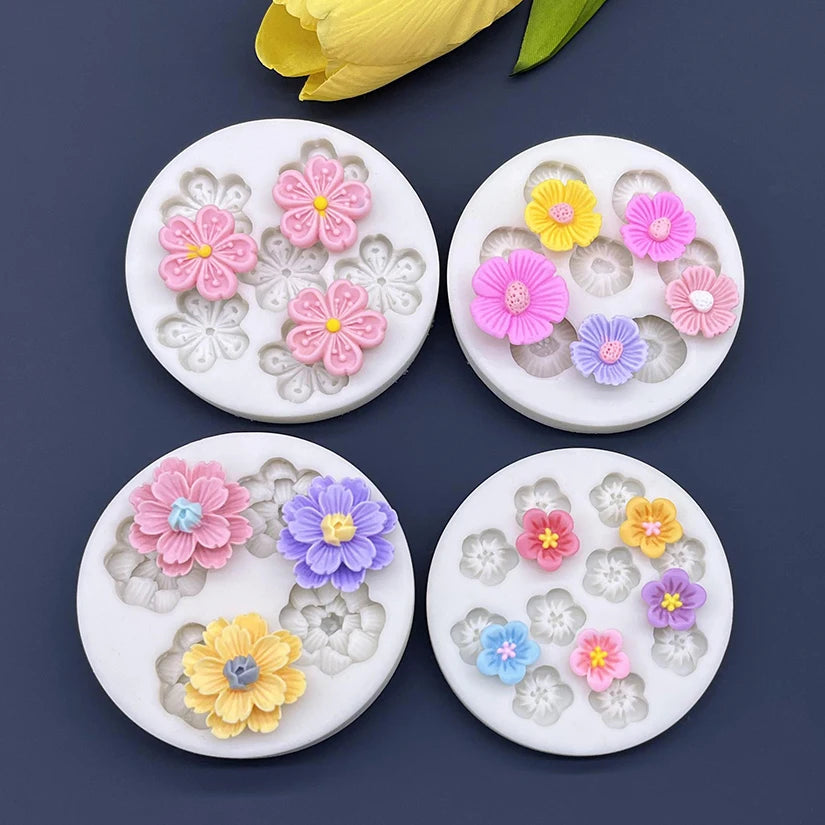 Flower Daisy Silicone Sugarcraft Mold