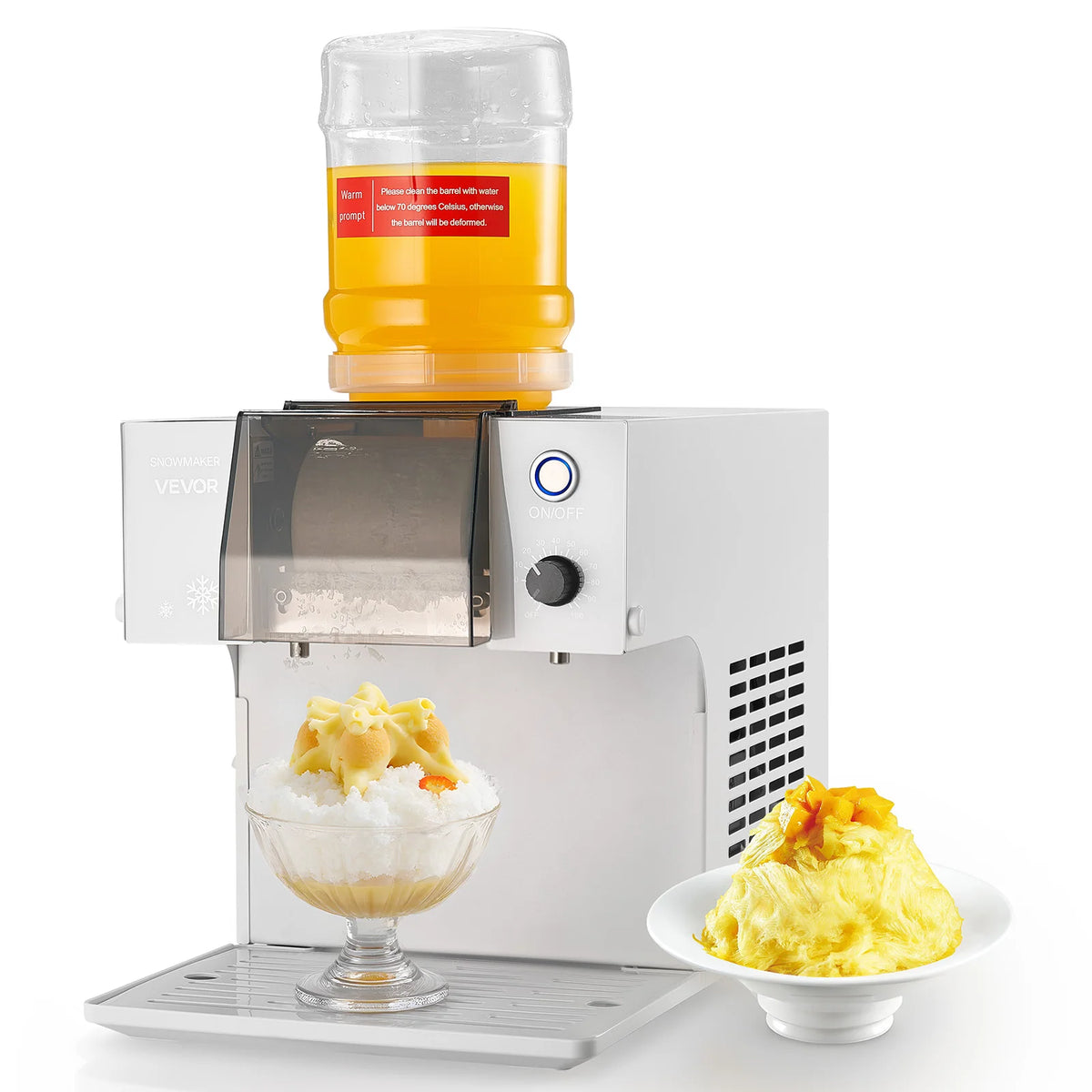 40-80kg per 24H Snowflake Ice Machine
