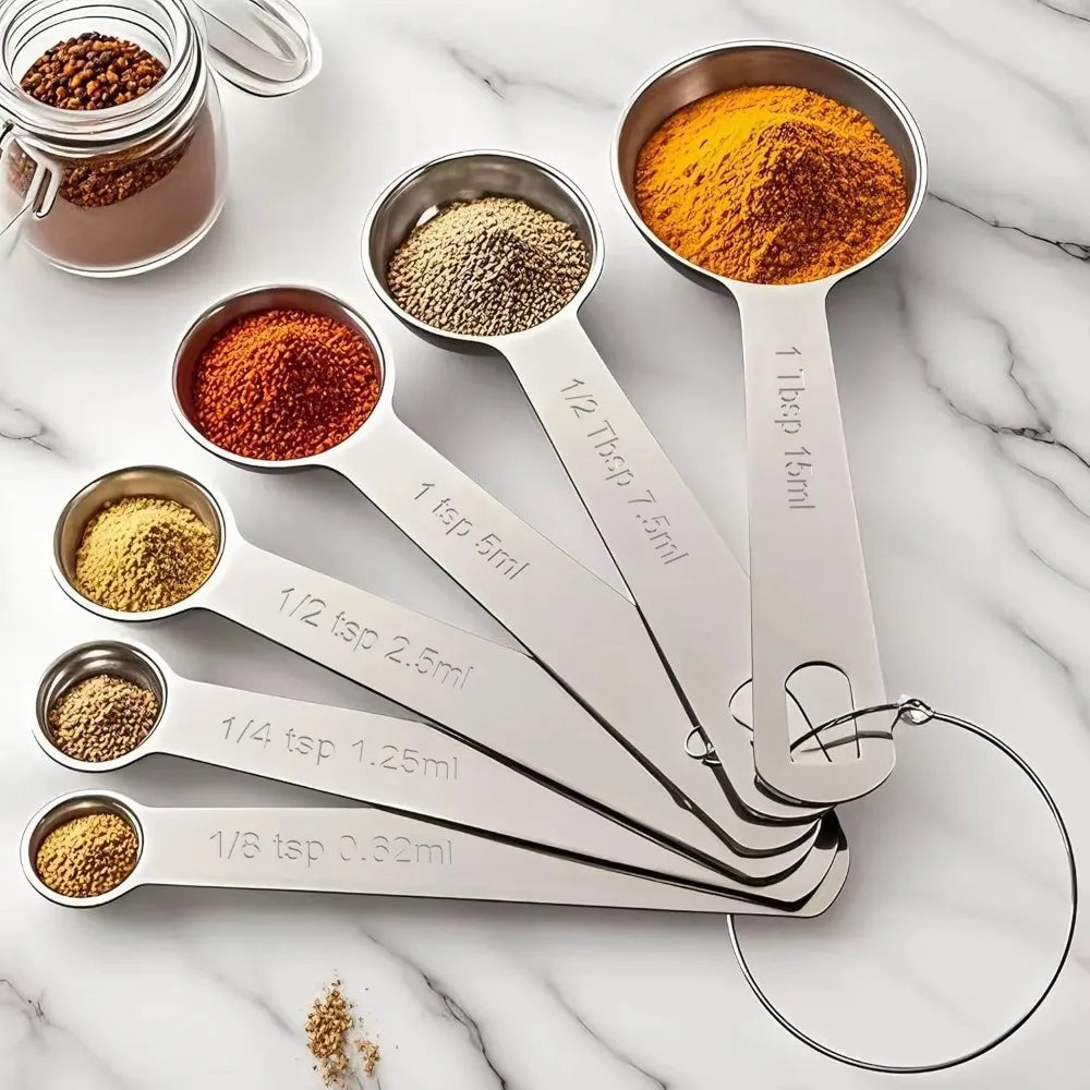 Stainless Steel Measuring Spoons Set