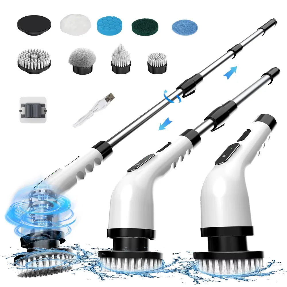 9-in-1 Electric Cleaning Brush Cordless