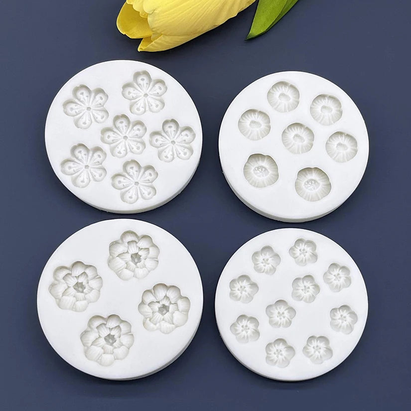 Flower Daisy Silicone Sugarcraft Mold
