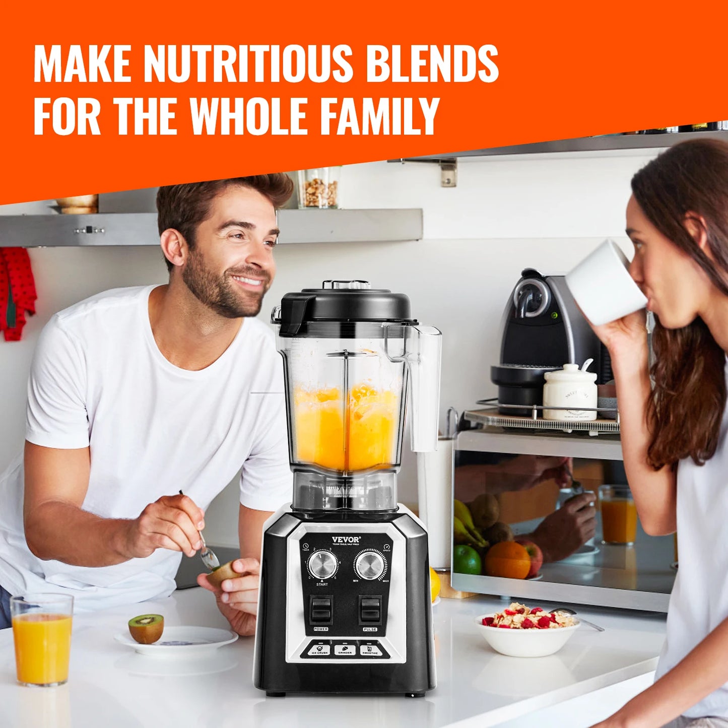 2L Smoothie Blender Professional