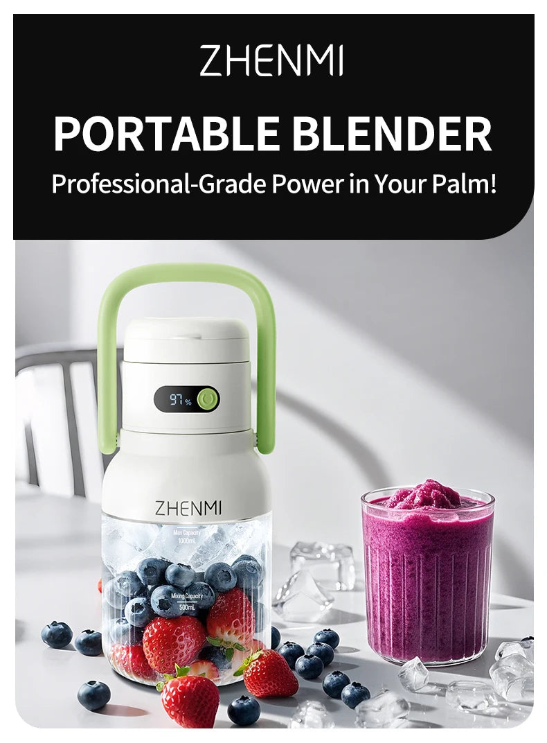 Blender for Shakes & Smoothies!  USB Rechargeable,