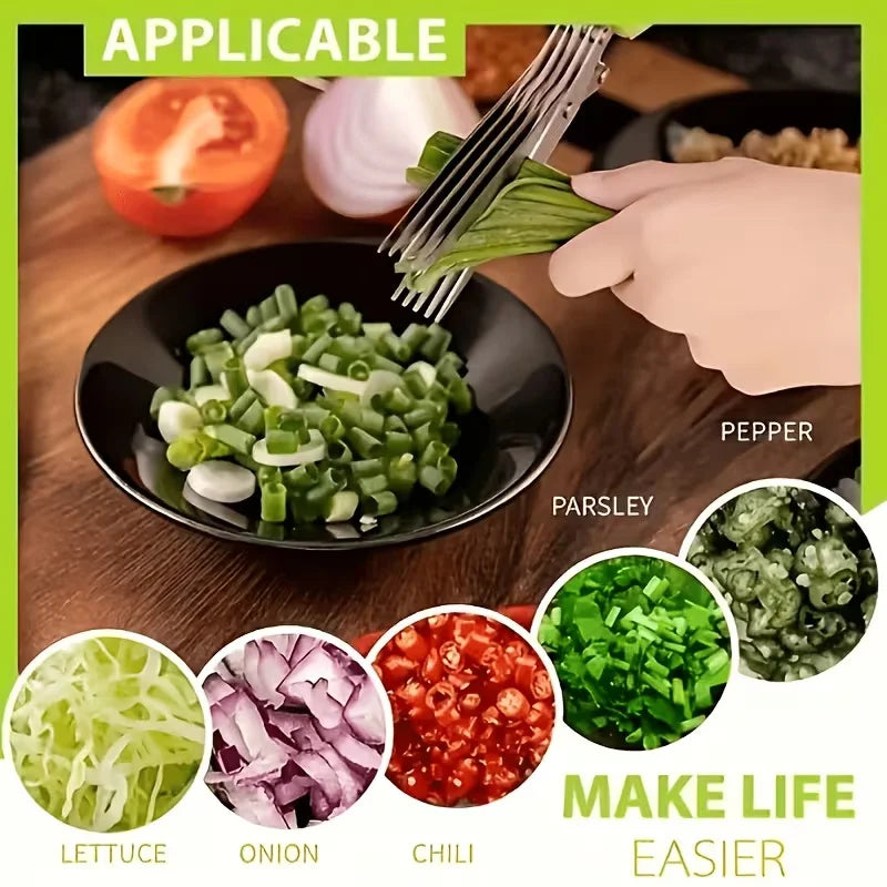 Muti-Layers Kitchen Scissors