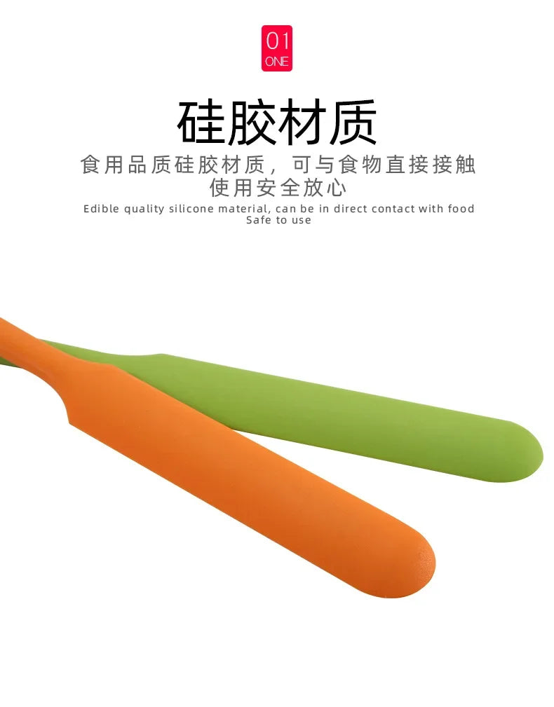 1 Piece Random Color Food Scraper, Non Stick