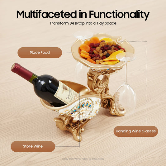 European High Foot Wine Glass Holder