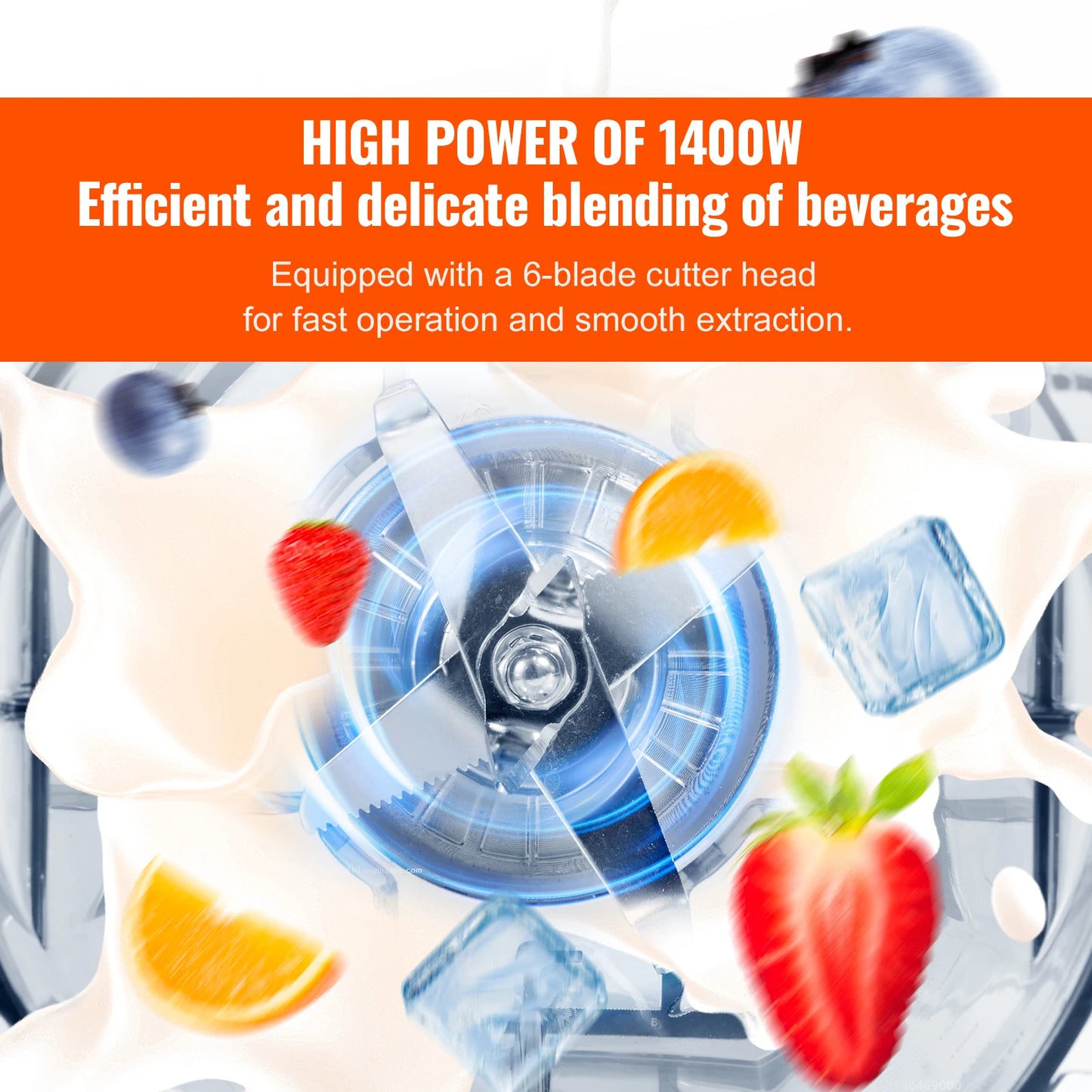 2L Smoothie Blender Professional