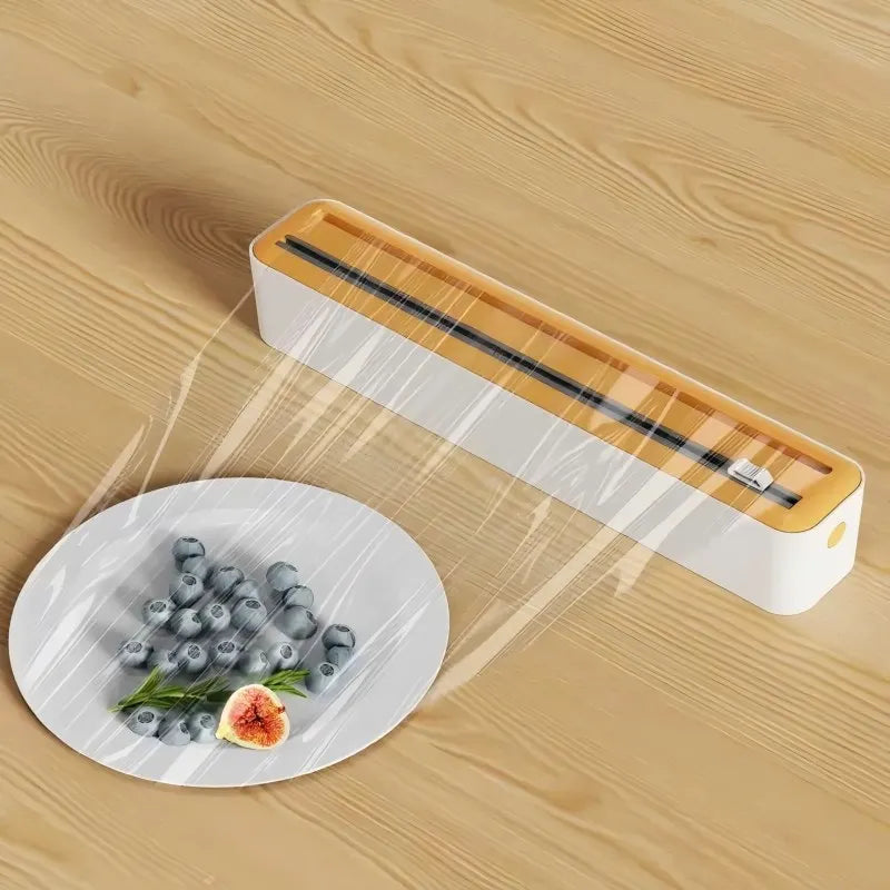 Large Size Plastic Wrap Dispenser with Cutter,