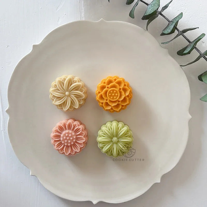 20g Mini Flower Moon Cake Mold