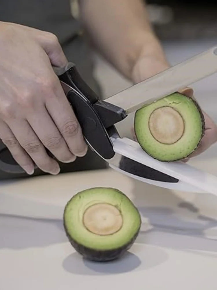 2 in 1 Kitchen Scissors for Food