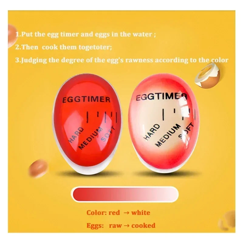 Eco-Friendly Resin Red Eggs Timer