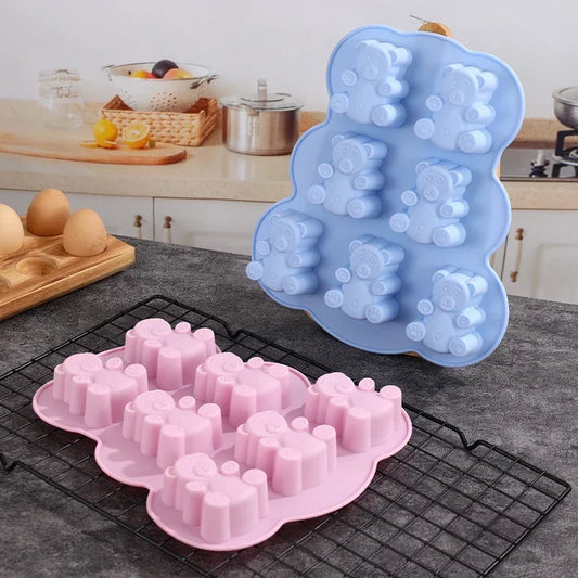 3D Lovely Bear Cake Mold