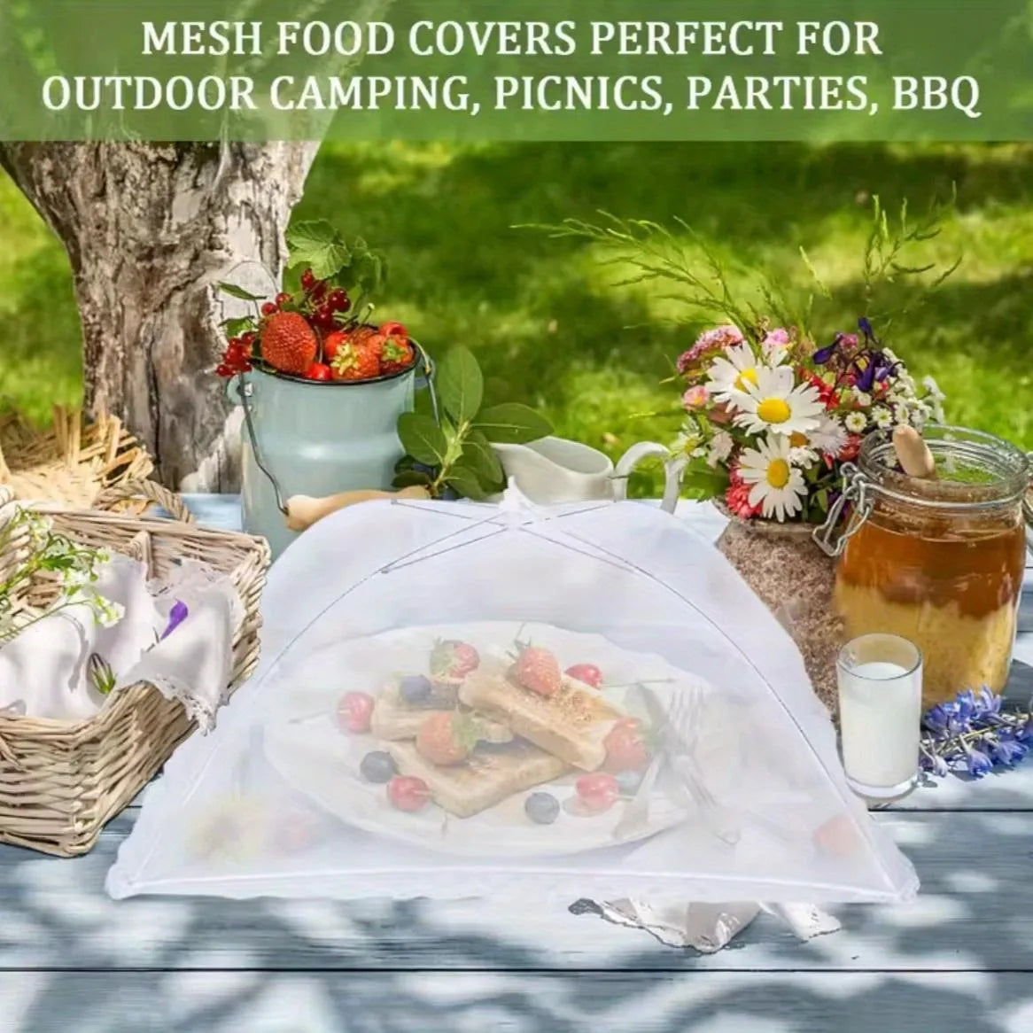 1Pack Mesh Food Covers,