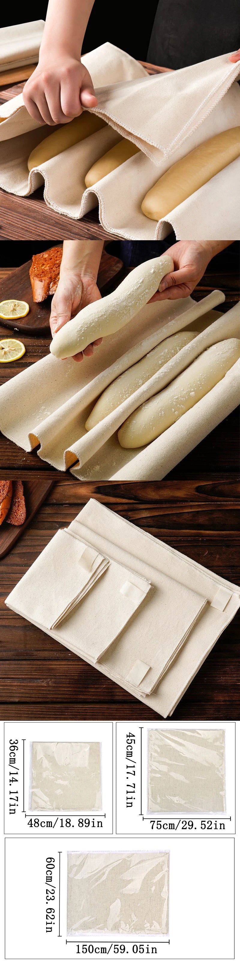 Linen  Dough Fermented Cloth