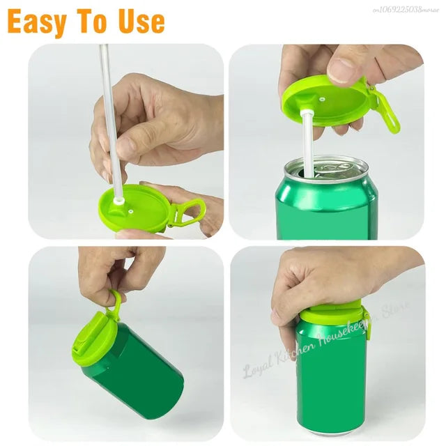 Reusable Soft Drink Can Lid.