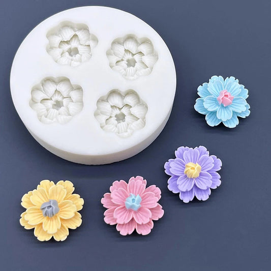 Flower Daisy Silicone Sugarcraft Mold