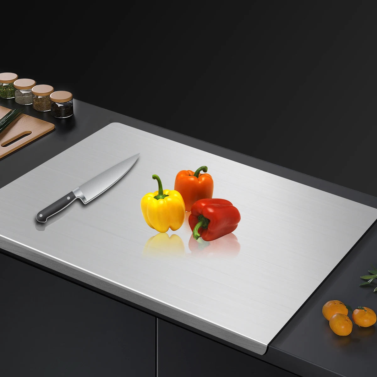 304 Stainless Steel Cutting Board Butcher Block