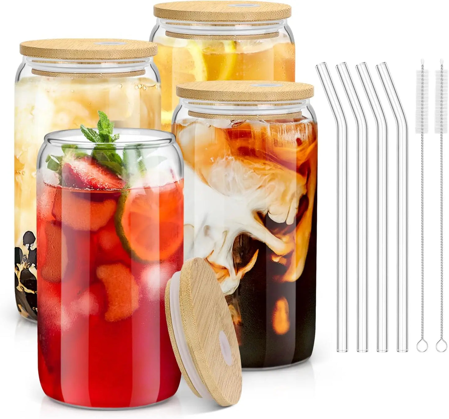 4Pcs Drinking Glasses