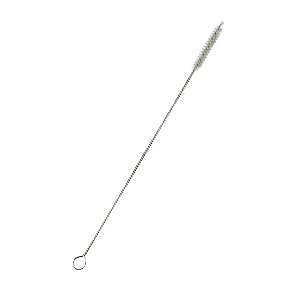 1pc Stainless Steel Nylon Straw Cleaner