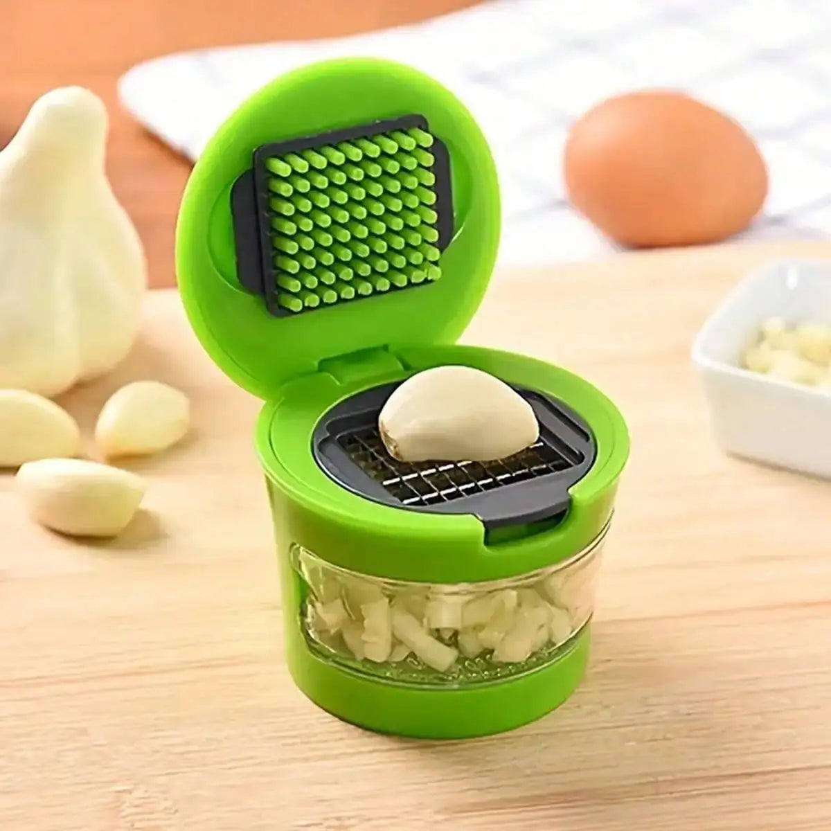 Multi-functional Garlic Press,