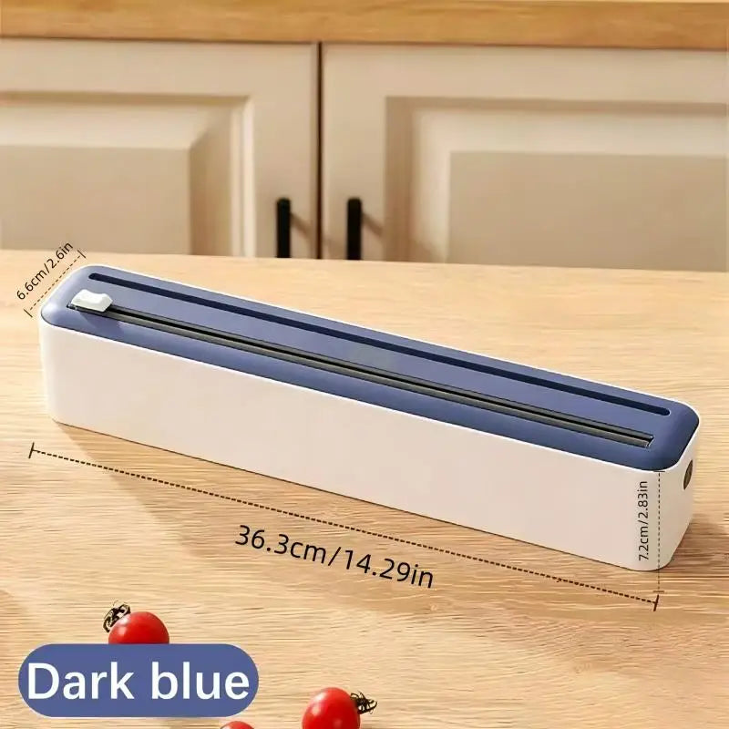 Large Size Plastic Wrap Dispenser with Cutter,