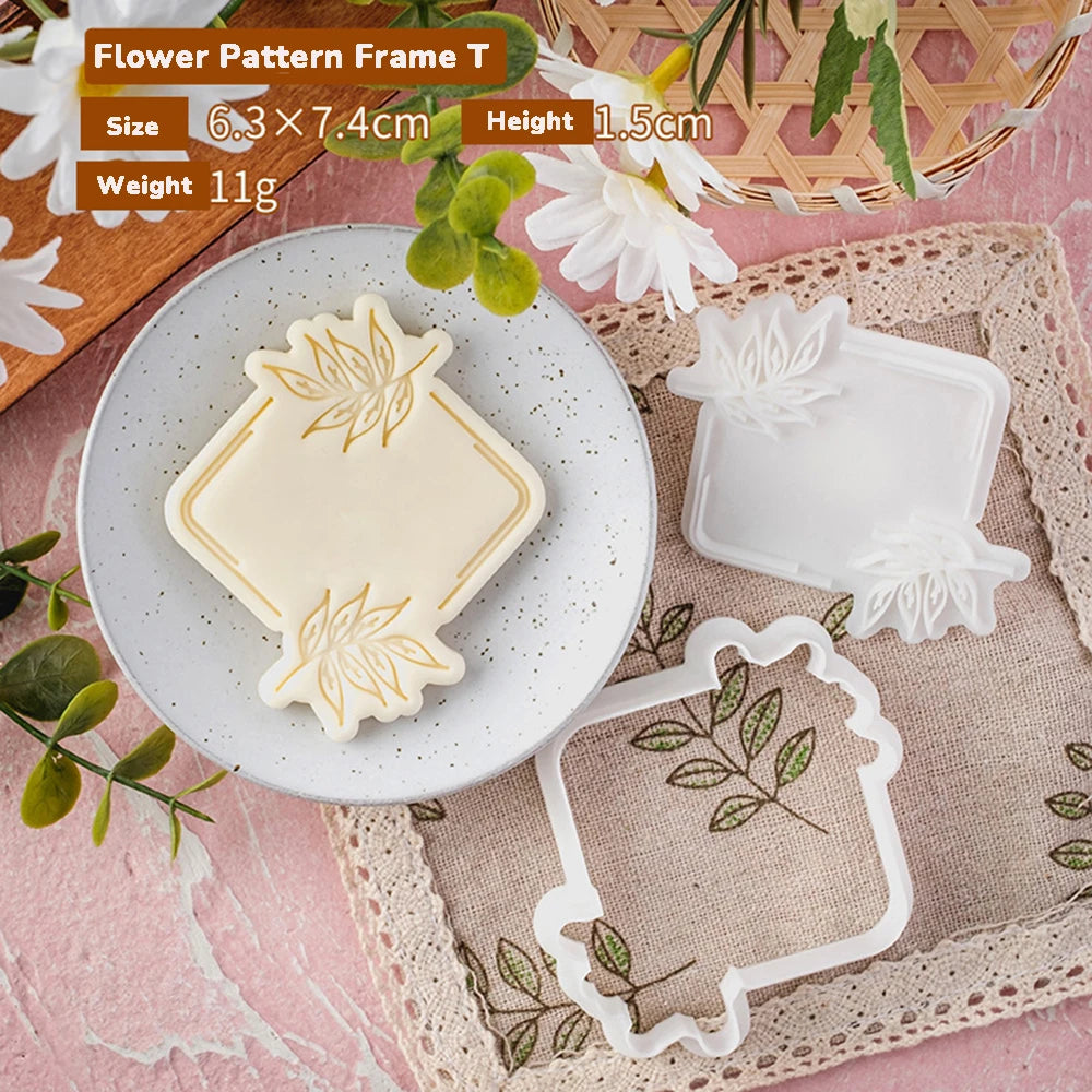 Pattern Blessing Cookie Mold Wedding Birthday Cake Cutting Mold