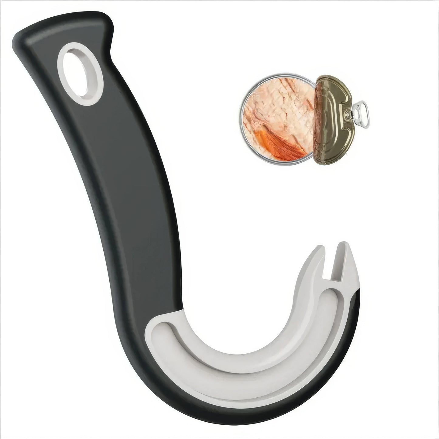 1/2 Hook Type Can Opener Black,