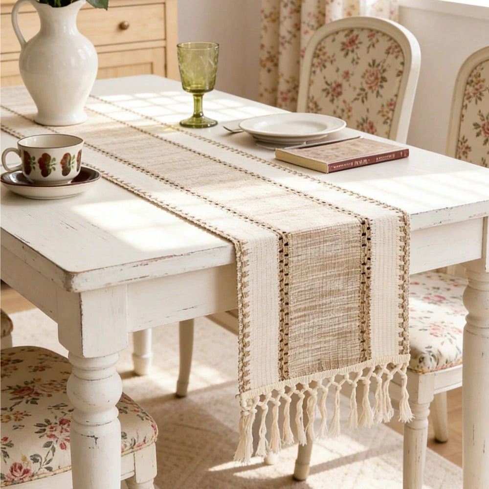1pc72in Nordic Boho Table Runner