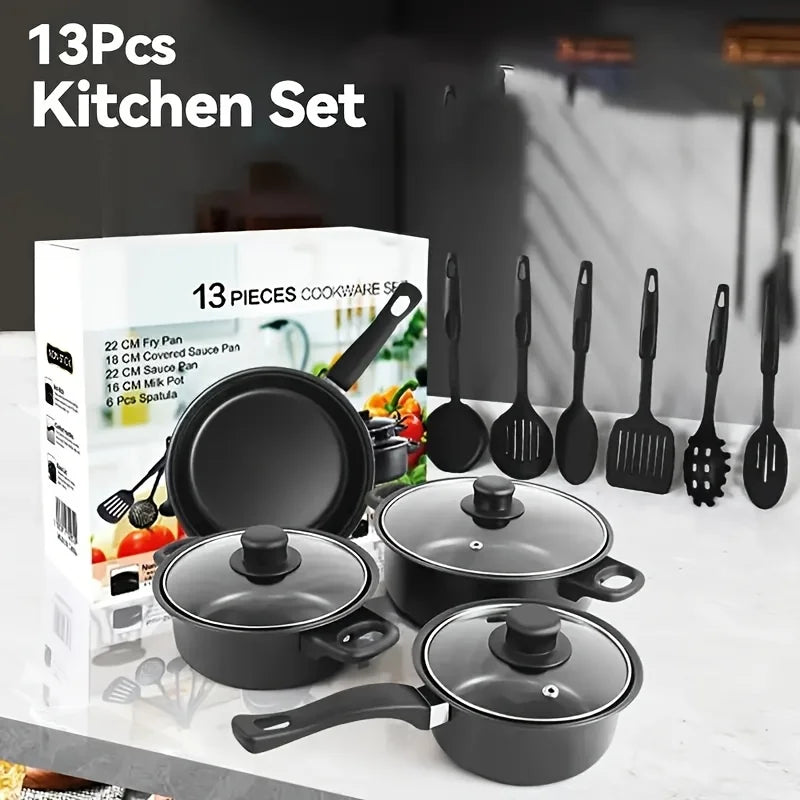 13-Piece Nonstick Cookware
