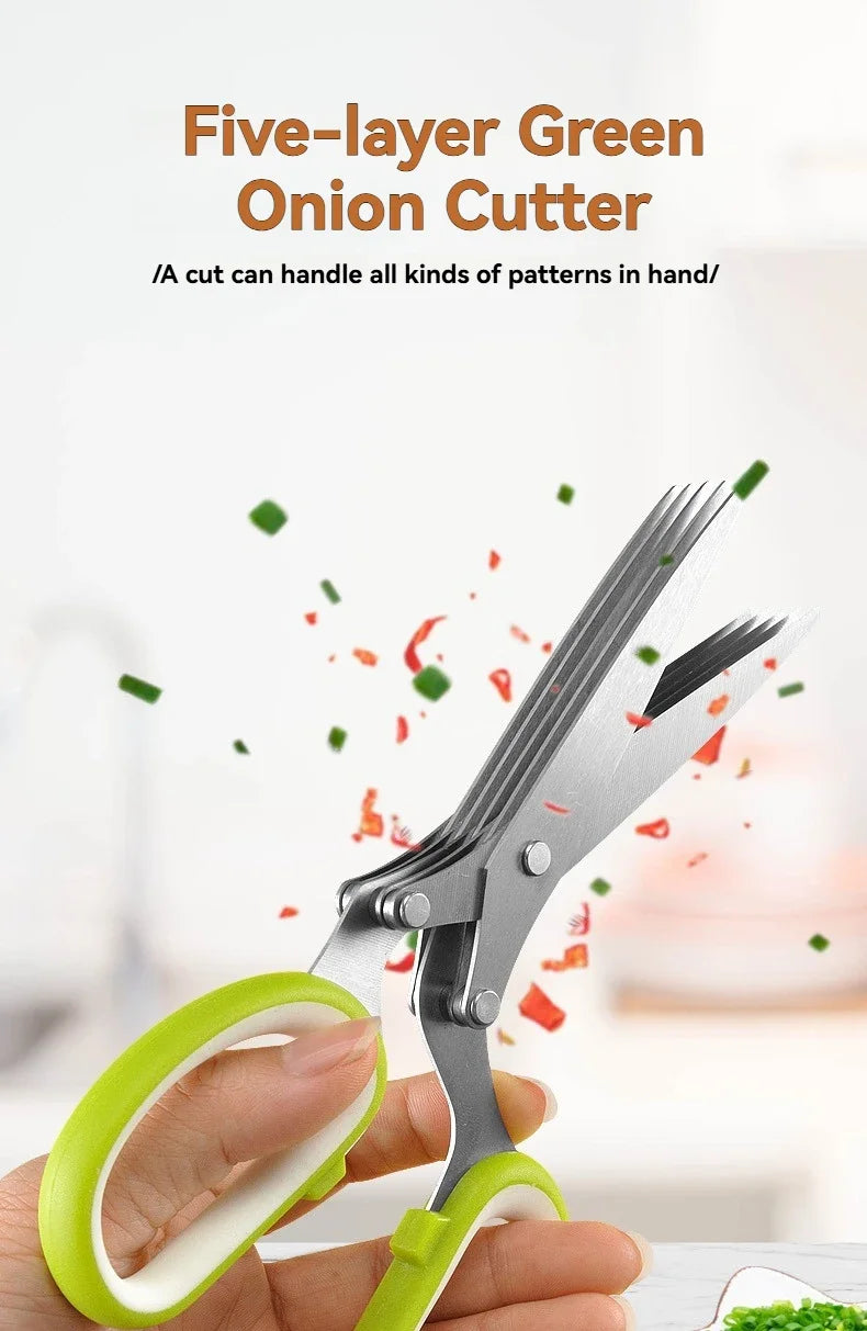 Muti-Layers Kitchen Scissors