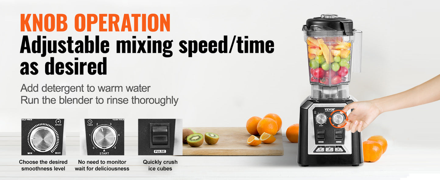 2L Smoothie Blender Professional