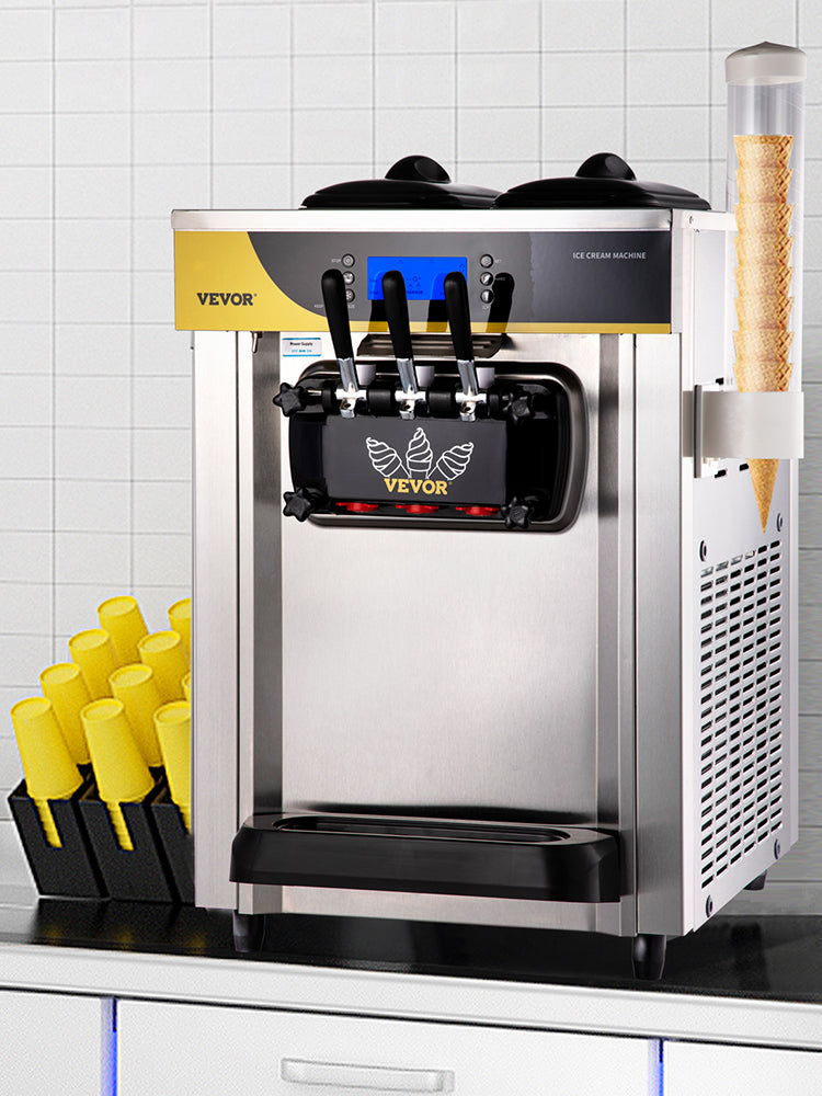 SucceBuy 22-30 L/H Soft Ice Cream Machines